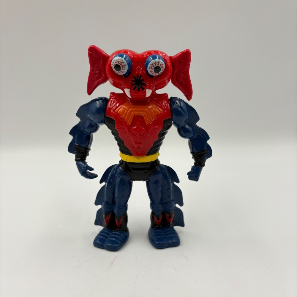 Mattel Mantenna MOTU Action Figure 1984 Blue Red Vintage He-Man Evil Horde Toy